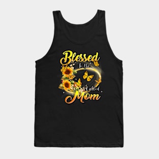 Blessed To Be Called Mom Sunflower Lovers Grandma Tank Top